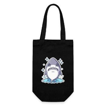 Shark Lover - Gift Bag for Bottles - black - Front