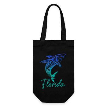 Floride Souvenir États-Unis Amérique - Sac à bouteille - noir - Devant