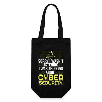 Piratage informatique en cybersécurité - Sac à bouteille - noir - Devant