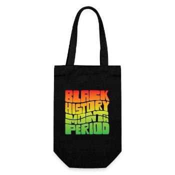 Période du Mois de l’histoire des Noirs Fierté afro-américaine - Sac à bouteille - noir - Devant