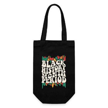 Période du Mois de l’histoire des Noirs Fierté afro-américaine - Sac à bouteille - noir - Devant