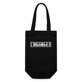 Jobs for StudentBiomedical Engineering Scripture - Gift Bag for Bottles - black - Front