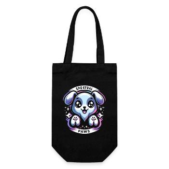 Chien d’horreur Halloween Spooky Dog Lover chien gothique - Sac à bouteille - noir - Devant