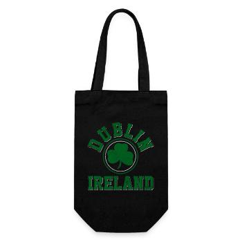 Irlande Dublin Royaume-Uni irlandais Souvenir cadeau - Sac à bouteille - noir - Devant
