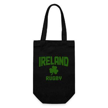 Irland Dublin UK Irish Souvenir Geschenk - Geschenkbeutel für Flaschen - Schwarz - Vorne