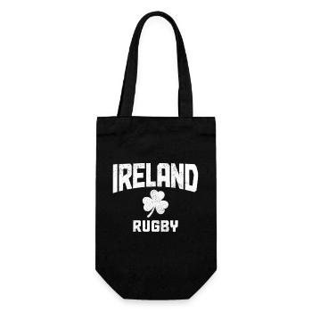 Irland Dublin UK Irish Souvenir Geschenk - Geschenkbeutel für Flaschen - Schwarz - Vorne