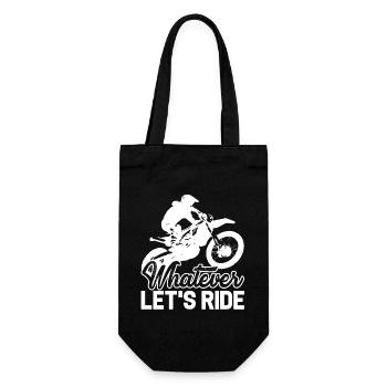 Motocross Let's Ride Motocross - Gift Bag for Bottles - black - Front