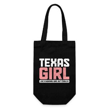 Texas - Gift Bag for Bottles - black - Front