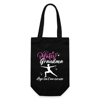 Pilates Grandma - Pilates Grandma pour cours de Pilates - Sac à bouteille - noir - Devant