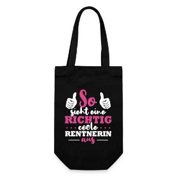 Voilà à quoi ressemble un retraité vraiment cool - Sac à bouteille - noir - Devant
