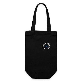 Pickled herring - Gift Bag for Bottles - black - Front