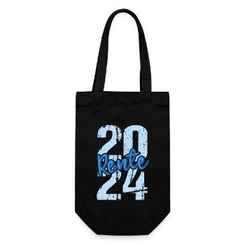 Pension de retraite Pension de pensionné 2024 - Sac à bouteille - noir - Devant