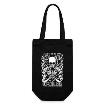 Horreur psychologique suspense psychiatrique - Sac à bouteille - noir - Devant