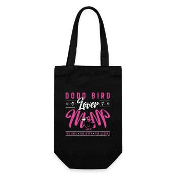 Dodo Bird Lover Mom The Idol The Myth Ornithology - Geschenkbeutel für Flaschen - Schwarz - Vorne