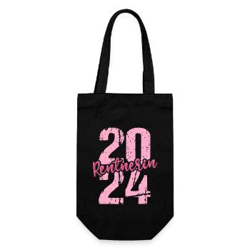 Pension de retraite Pension de pensionné 2024 - Sac à bouteille - noir - Devant