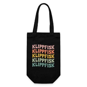 Clipfisk - Gift Bag for Bottles - black - Front