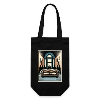 Horreur psychologique suspense psychiatrique - Sac à bouteille - noir - Devant