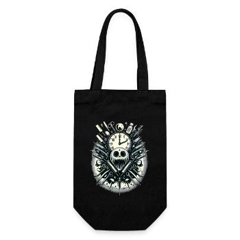 Horreur psychologique suspense psychiatrique - Sac à bouteille - noir - Devant