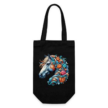 Cheval - Sac à bouteille - noir - Devant