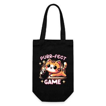 Funny bowling team bowler strike bowling club - Gift Bag for Bottles - black - Front