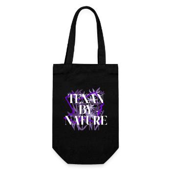 Wildflower Fields Wildflowers Bluebonnet - Gift Bag for Bottles - black - Front