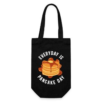 Les enfants amateurs de crêpes tous les jours sont - Sac à bouteille - noir - Devant