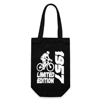 Limited Edition 1957 Limited Edition Birthday - Gift Bag for Bottles - black - Front