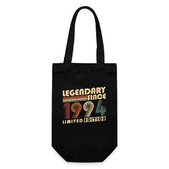 Légendaire depuis 1994 Vintage cadeau d’anniversaire - Sac à bouteille - noir - Devant
