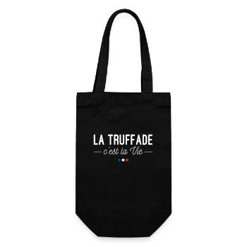 La Truffade, c'est la Vie ! Pour les Auvergnats - Sac à bouteille - noir - Devant