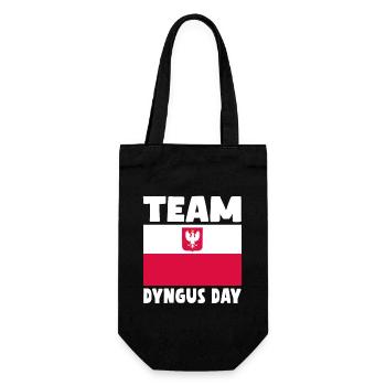 Team Dyngus Day - Gift Bag for Bottles - black - Front