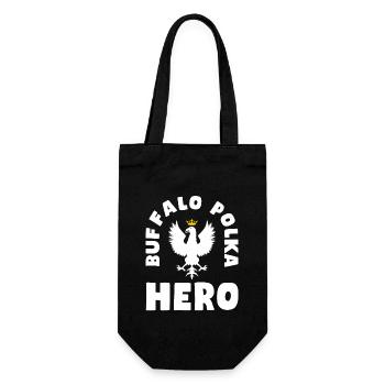 Buffalo Polka Hero Śmigus-Dyngus - Geschenkbeutel für Flaschen - Schwarz - Vorne