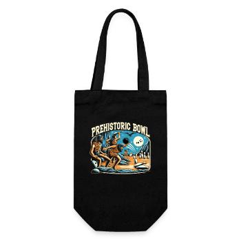Lustiger Bowling-team-bowler-strike-bowling-club - Geschenkbeutel für Flaschen - Schwarz - Vorne
