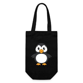 macareux - Sac à bouteille - noir - Devant