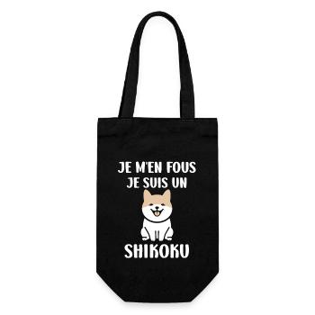 Shikoku - Gift Bag for Bottles - black - Front