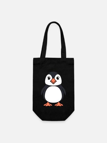 macareux - Sac à bouteille - noir
