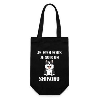 Shikoku - Gift Bag for Bottles - black - Front