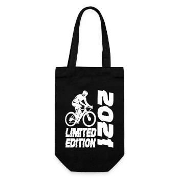 Limited Edition 2021 Limited Edition Fahrrad - Geschenkbeutel für Flaschen - Schwarz - Vorne