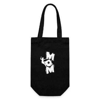 Mom Bouldering - Gift Bag for Bottles - black - Front