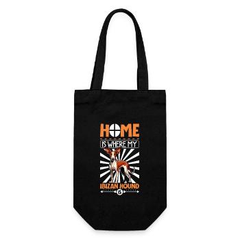 Home - Podenco Ibicenco - Gift Bag for Bottles - black - Front