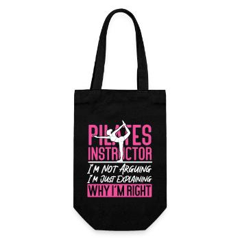 Instructeur de Pilates Professeur de Pilates - Sac à bouteille - noir - Devant
