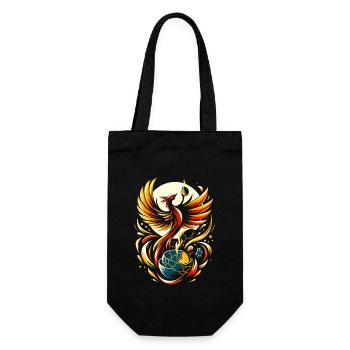 Kintsugi Kintsukuroi Art japonais imparfait - Sac à bouteille - noir - Devant