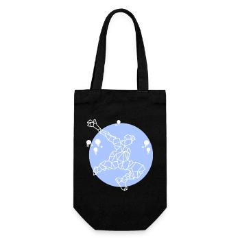 Sport - whitecolor - Gift Bag for Bottles - black - Front