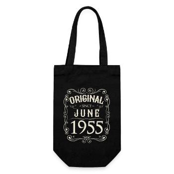 Vintage - Original depuis l'anniversaire de juin 1955 - Sac à bouteille - noir - Devant