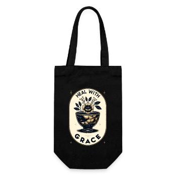 Kintsugi Kintsukuroi Imperfect Japanese Art - Gift Bag for Bottles - black - Front