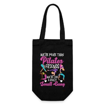 Instructeur de Pilates Professeur Amis - Sac à bouteille - noir - Devant