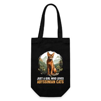 Chat d’Abyssinie Abessinierkatze - Sac à bouteille - noir - Devant