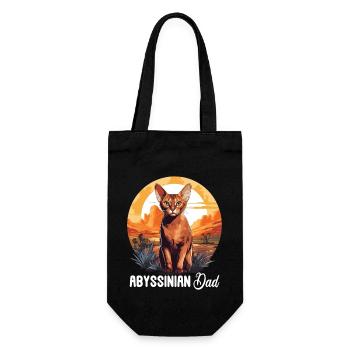 Chat d’Abyssinie Abessinierkatze - Sac à bouteille - noir - Devant
