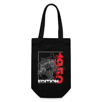 Limited Edition 1950 Limited Edition Fußball - Geschenkbeutel für Flaschen - Schwarz - Vorne