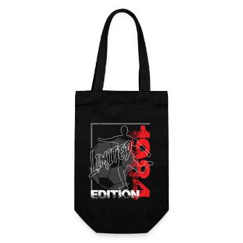 Limited Edition 1984 Limited Edition Football - Gift Bag for Bottles - black - Front