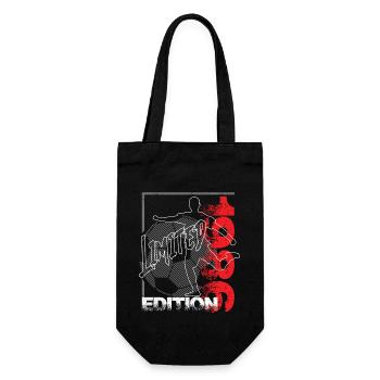Limited Edition 1986 Limited Edition Fußball - Geschenkbeutel für Flaschen - Schwarz - Vorne